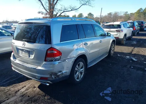 2011 Mercedes-Benz Gl 450 4Matic z USA, uszkodzony, nr VIN 4JGBF7BEXBA750393